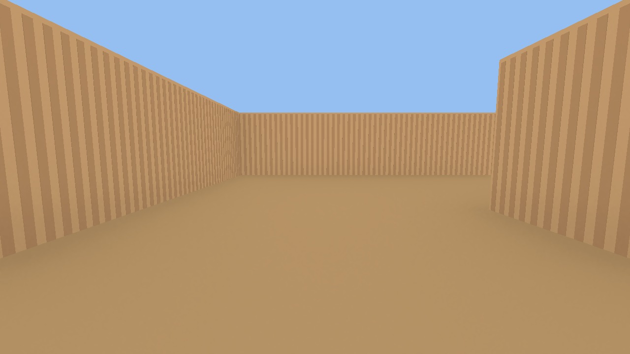 Cardboard Corridor camera view